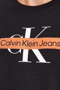 Calvin Klein Baskılı Erkek T-shirt SİYAH