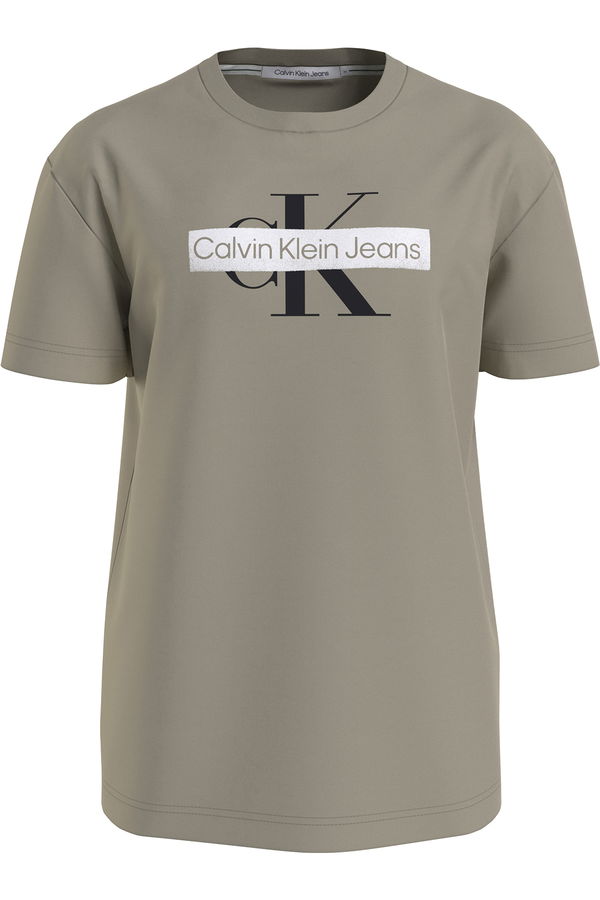 Calvin Klein Bisiklet Yaka Erkek T-shirt SİYAH