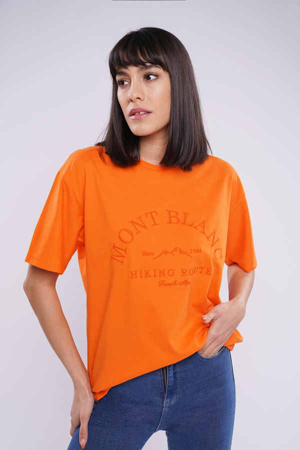 Gabria Mont Blanc Nakışlı T-shirt