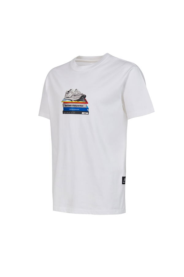 New Balance Erkek T-shirt Beyaz