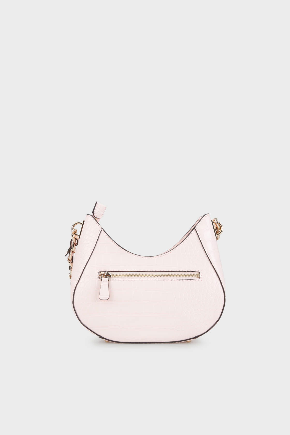 Guess Nelka Timsah Desenli Mini Çapraz Çanta PEMBE Guess Nelka Timsah Desenli Mini Çapraz Çanta PEMBE