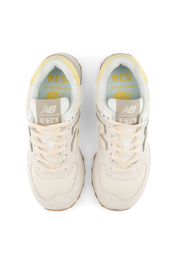 New Balance 574 Kadın Spor Ayakkabı KREM