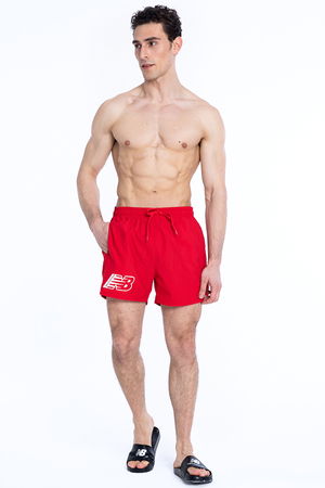 New Balance Erkek Deniz Şortu Kırmızı New Balance Erkek Deniz Şortu Kırmızı