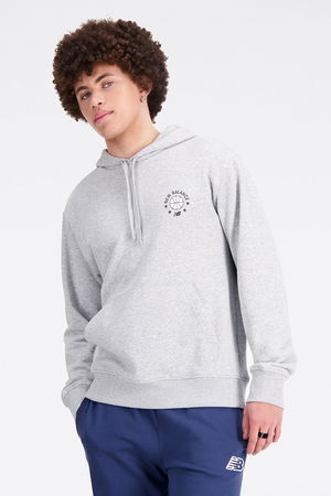 New Balance Erkek Sweatshirt GRI