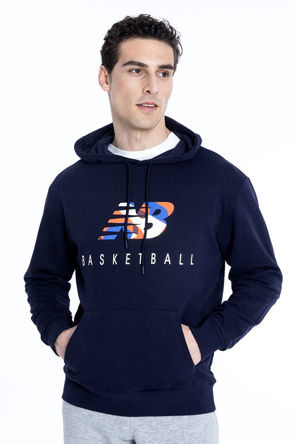New Balance Erkek Sweatshirt LACIVERT New Balance Erkek Sweatshirt LACIVERT