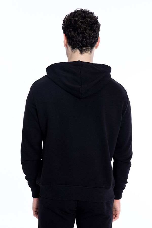 New Balance Erkek Sweatshirt SIYAH