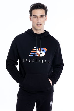 New Balance Erkek Sweatshirt SIYAH