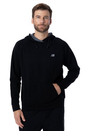 New Balance Erkek Sweatshirt SIYAH