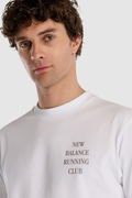 New Balance Erkek T-shirt Beyaz