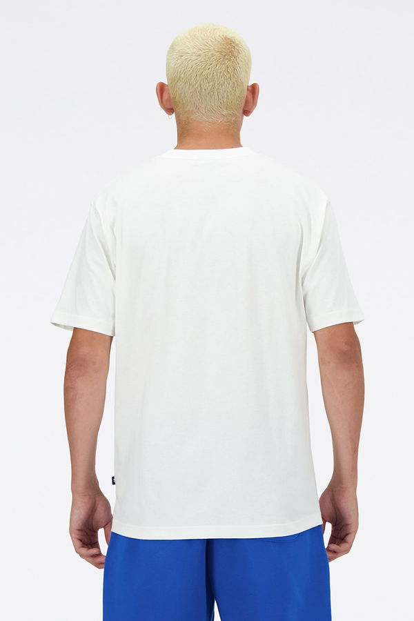 New Balance Erkek T-shirt Beyaz New Balance Erkek T-shirt Beyaz