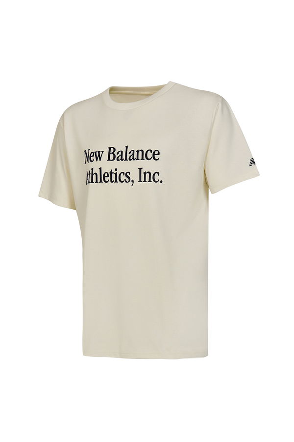 New Balance Erkek T-shirt EKRU New Balance Erkek T-shirt EKRU