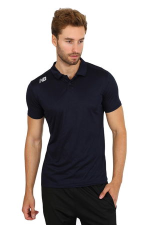 New Balance Polo Yaka Erkek T-shirt LACIVERT