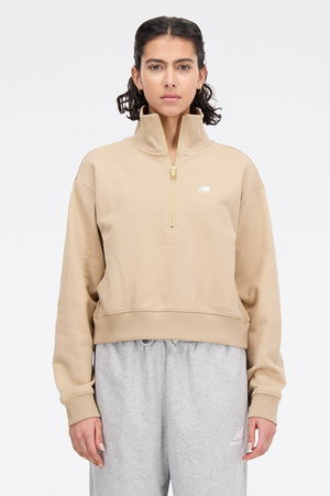 New Balance Kadın Sweatshirt BEJ New Balance Kadın Sweatshirt BEJ