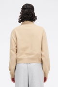 New Balance Kadın Sweatshirt BEJ