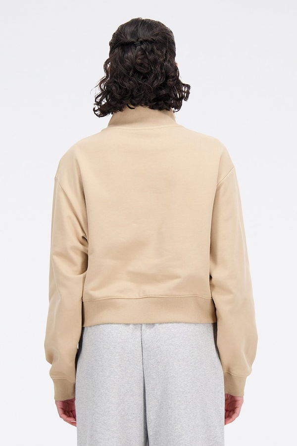 New Balance Kadın Sweatshirt BEJ New Balance Kadın Sweatshirt BEJ