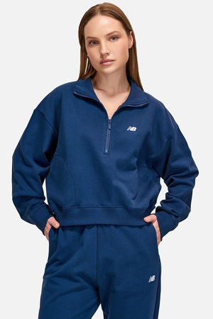 New Balance Kadın Sweatshirt LACIVERT New Balance Kadın Sweatshirt LACIVERT