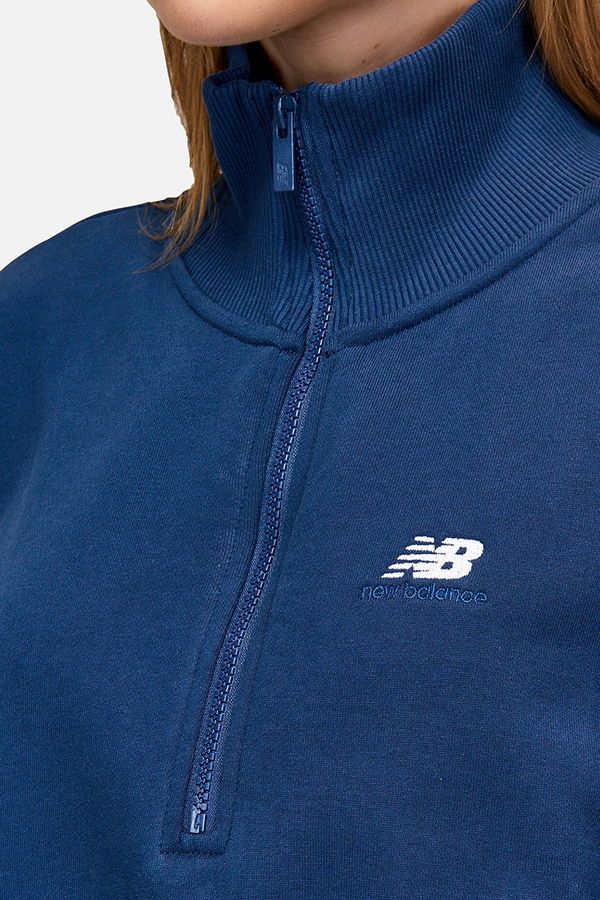 New Balance Kadın Sweatshirt LACIVERT New Balance Kadın Sweatshirt LACIVERT