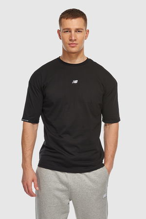 New Balance Erkek T-shirt SIYAH