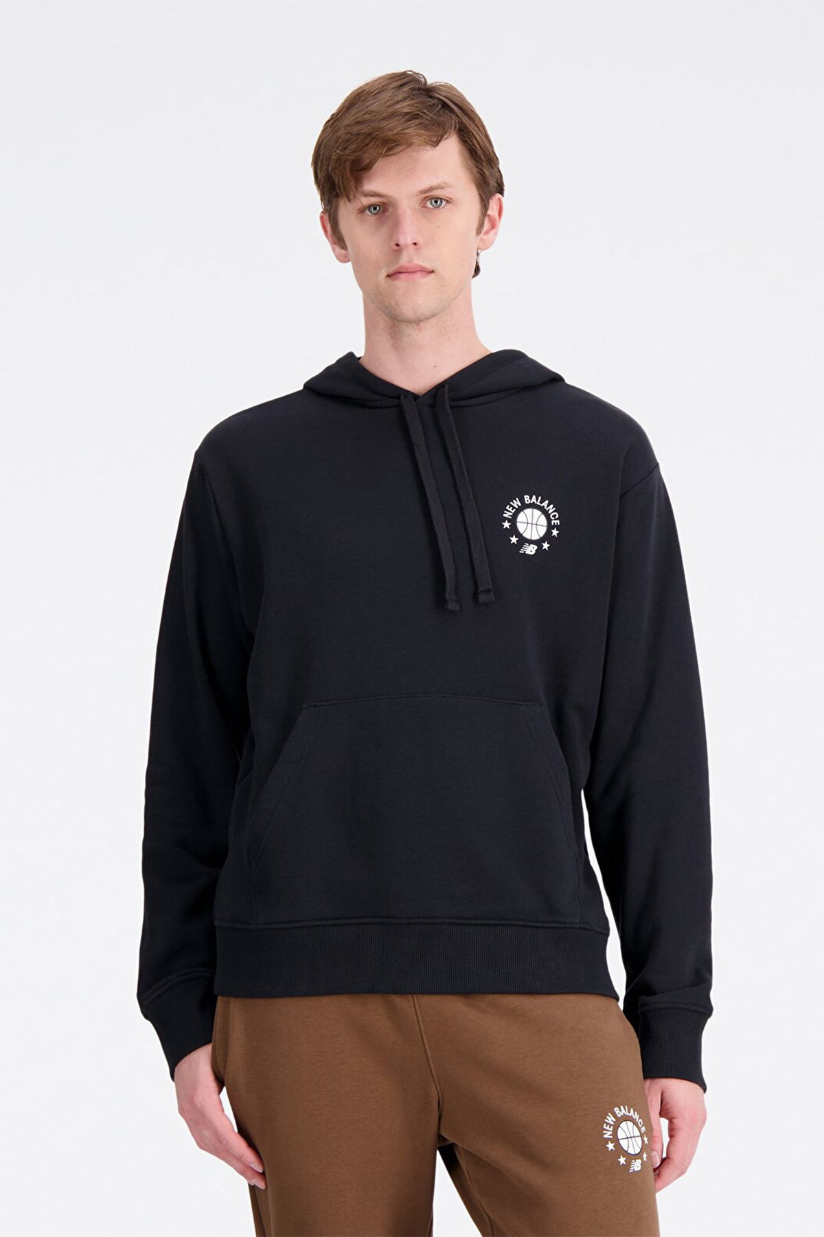 New Balance Erkek Sweatshirt SIYAH