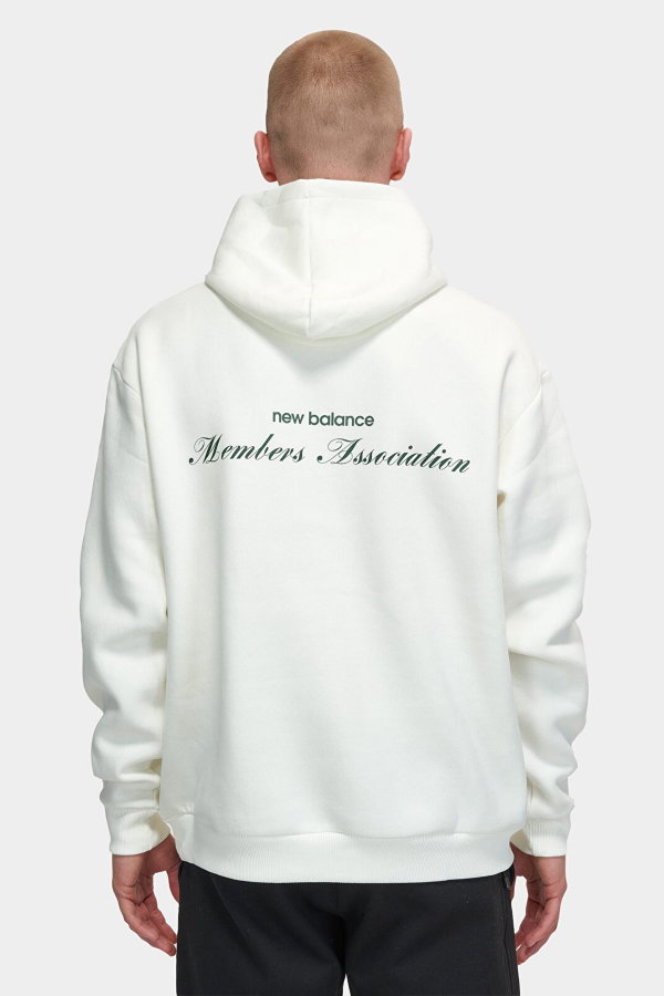 New Balance Erkek Sweatshirt EKRU