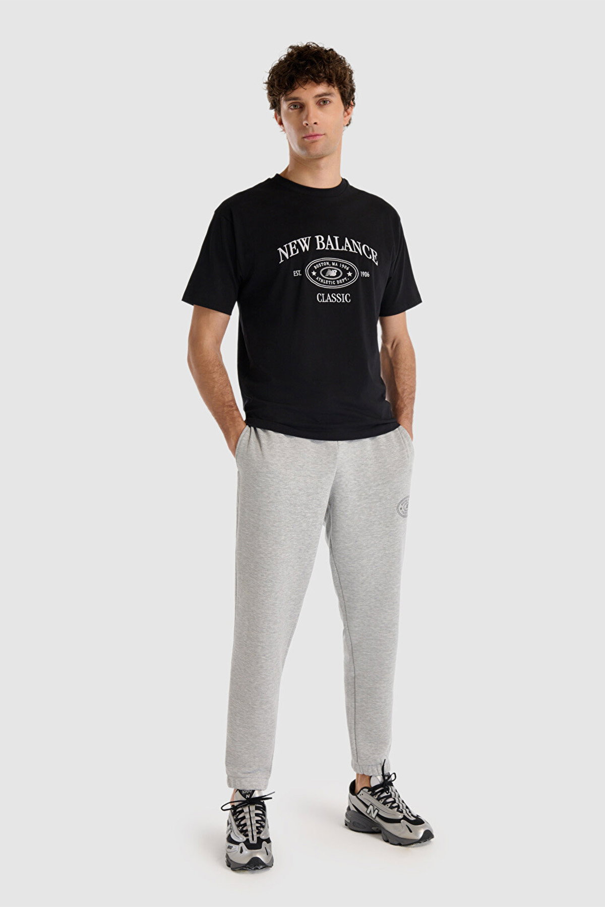 New Balance Erkek Eşofman Altı GRI