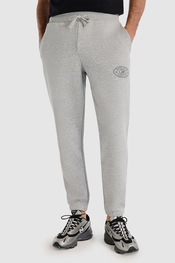 New Balance Erkek Eşofman Altı GRI