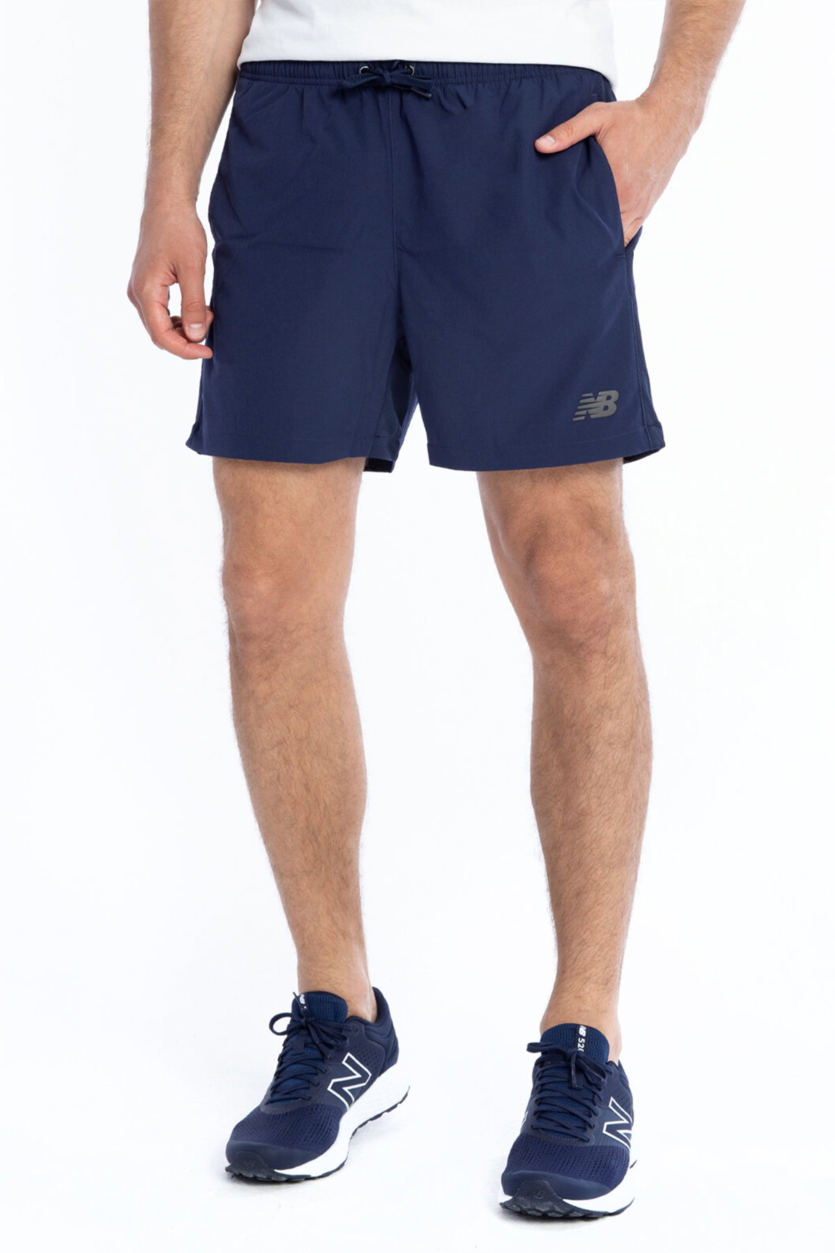New Balance Erkek Şort LACIVERT