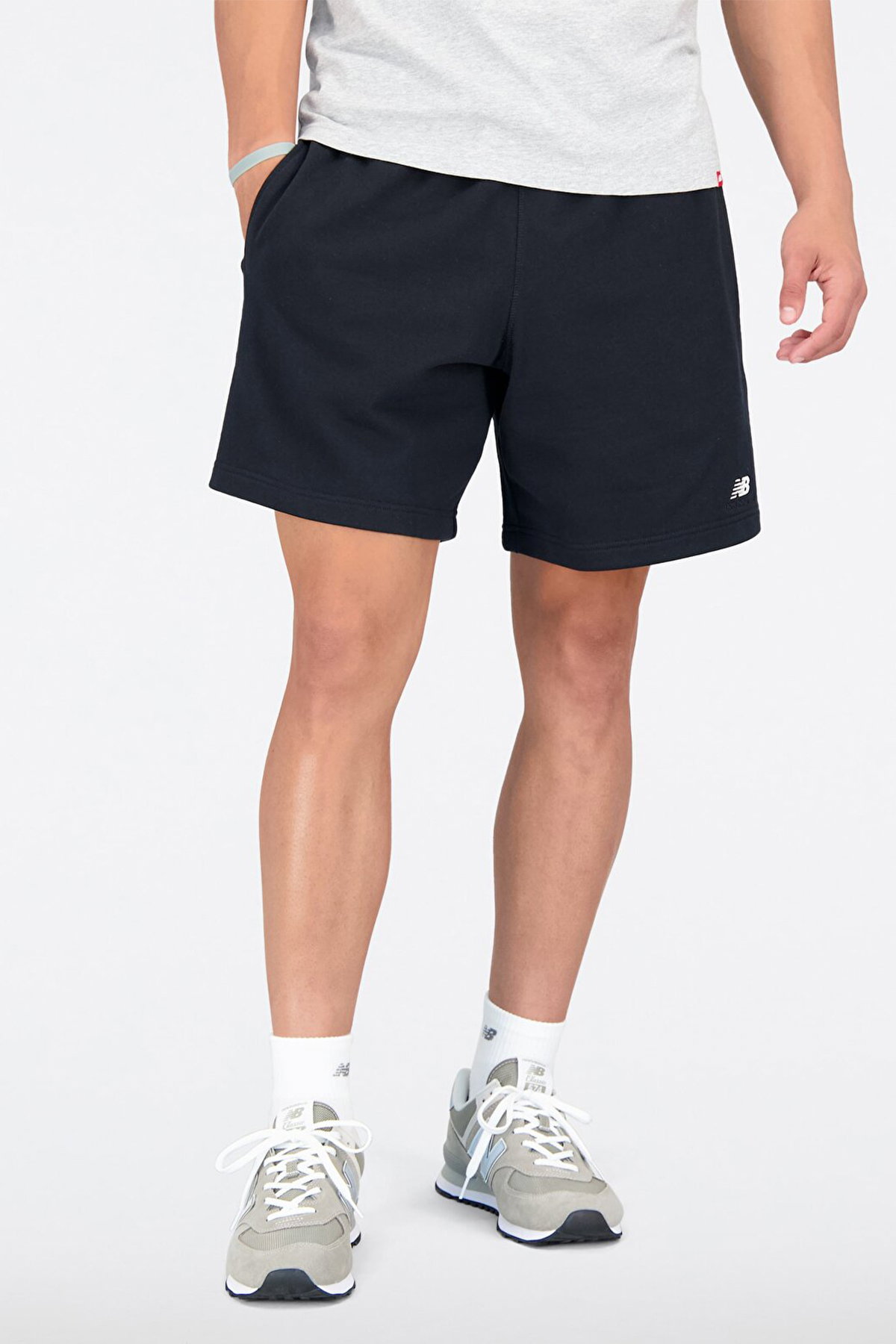 New Balance Erkek Şort SIYAH