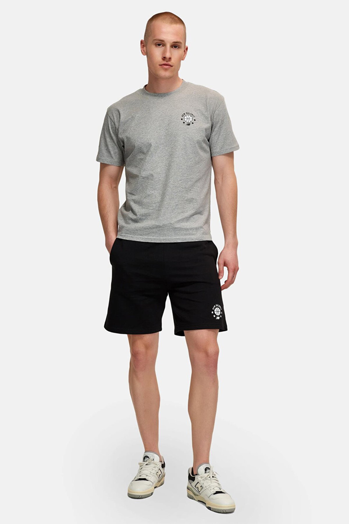 New Balance Erkek Şort SIYAH