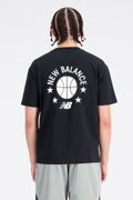 New Balance Erkek Bisiklet Yaka T-shirt SIYAH