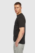 New Balance Erkek Bisiklet Yaka T-shirt SIYAH