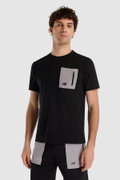 New Balance Bisiklet Yaka Erkek T-shirt SIYAH