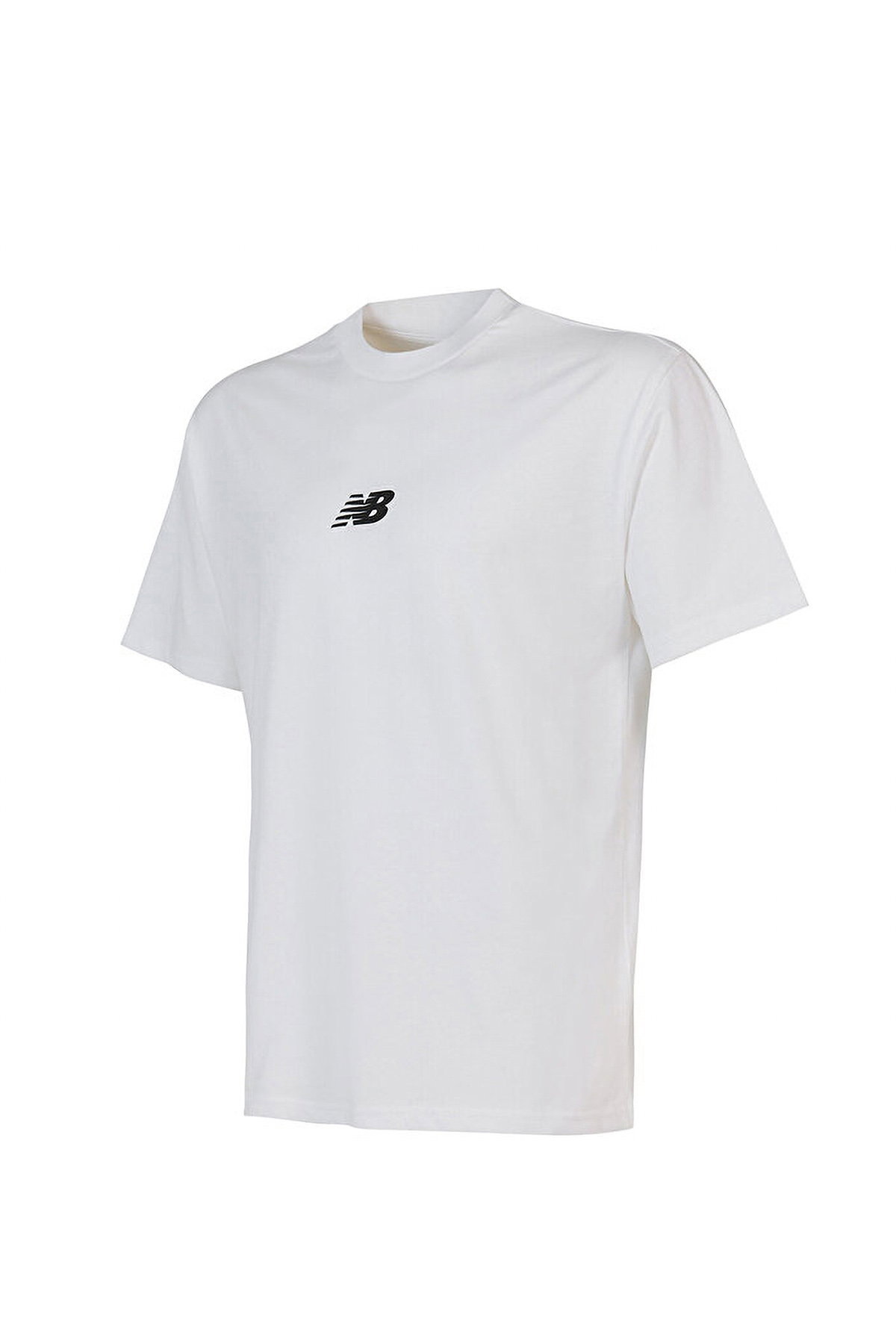 New Balance  Bisiklet Yaka Erkek T-shirt Beyaz