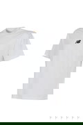 New Balance  Bisiklet Yaka Erkek T-shirt Beyaz