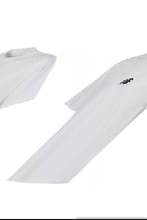 New Balance  Bisiklet Yaka Erkek T-shirt Beyaz