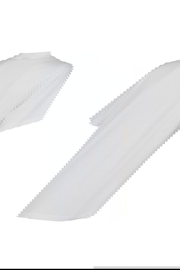 New Balance  Bisiklet Yaka Erkek T-shirt Beyaz