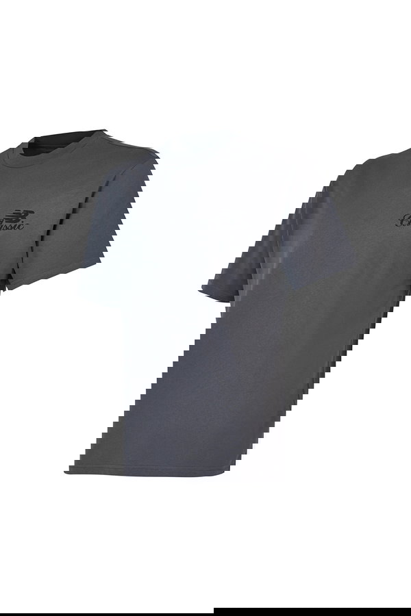 New Balance Bisiklet Yaka Erkek T-shirt GRI