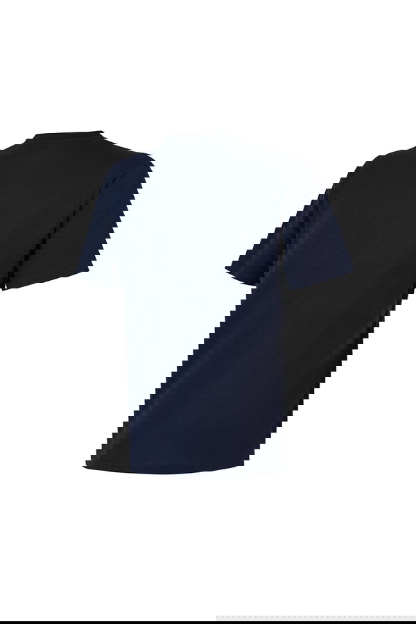 New Balance Bisiklet Yaka Erkek T-shirt LACIVERT