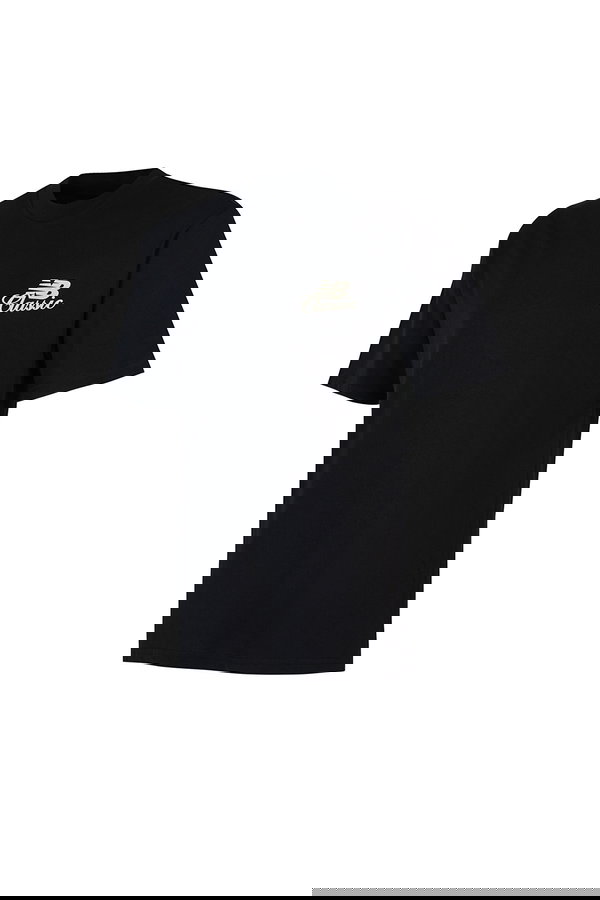 New Balance Bisiklet Yaka Erkek T-shirt SIYAH