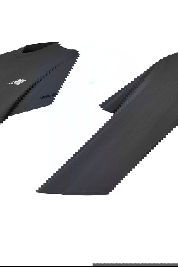 New Balance Bisiklet Yaka Erkek T-shirt GRI