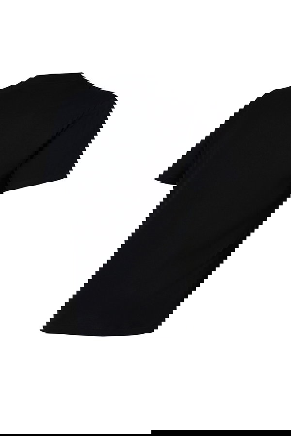 New Balance Bisiklet Yaka Erkek T-shirt SIYAH