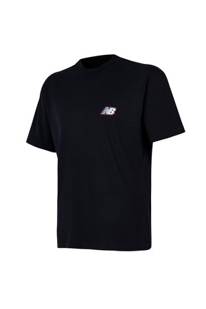New Balance Bisiklet Yaka Erkek T-shirt SİYAH