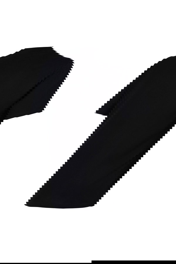 New Balance Bisiklet Yaka Erkek T-shirt SİYAH