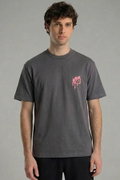 New Balance Bisiklet Yaka Erkek T-shirt GRI