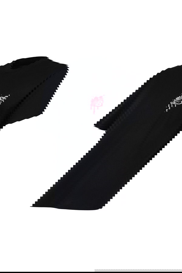 New Balance Bisiklet Yaka Erkek T-shirt SIYAH