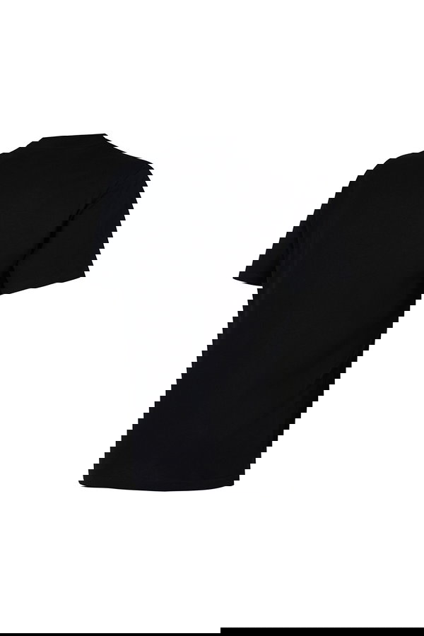 New Balance Bisiklet Yaka Erkek T-shirt SIYAH