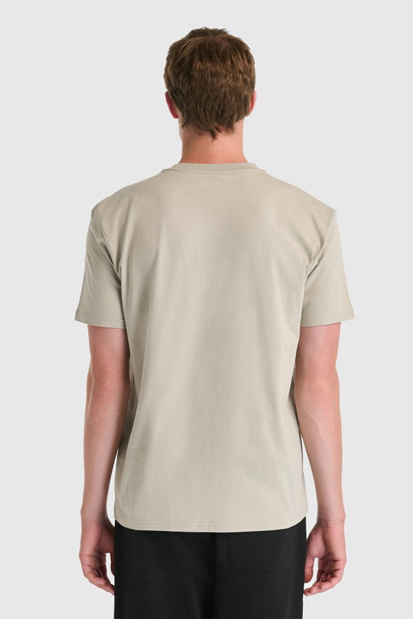 New Balance Erkek Bisiklet Yaka T-shirt GRI