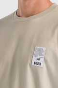 New Balance Erkek Bisiklet Yaka T-shirt GRI