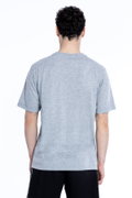 New Balance Erkek Bisiklet Yaka T-shirt GRI