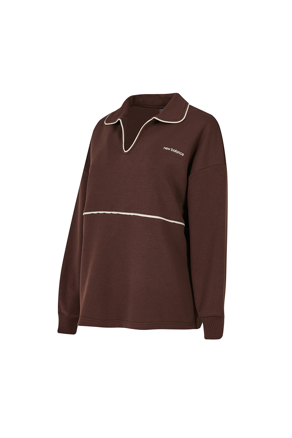 New Balance Kadın Sweatshirt KAHVERENGI